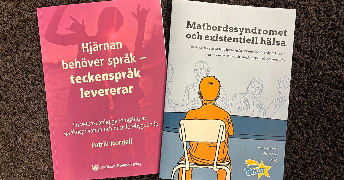 Nya rapporter: Döva barns utsatthet och språkdeprivation i Sverige