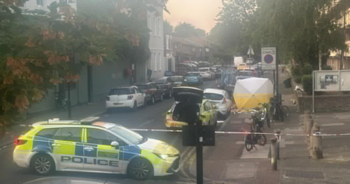 Man, 25, was shot dead ‘dropping off his girlfriend’ outside packed London pub
