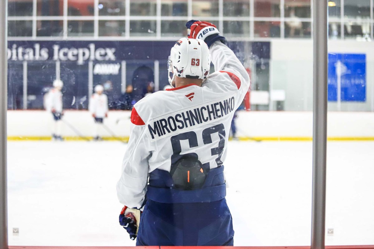 Washington Capitals announce roster for preseason finale against Columbus Blue Jackets