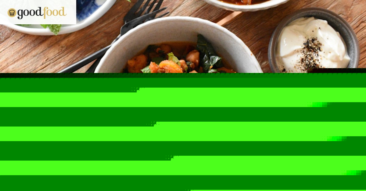 Sarah Pound’s slow-cooker Moroccan vegetable and chickpea stew