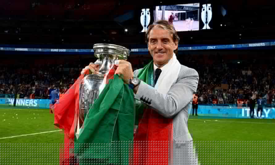 Mancini reappointed Italy boss after Pirlo controversy