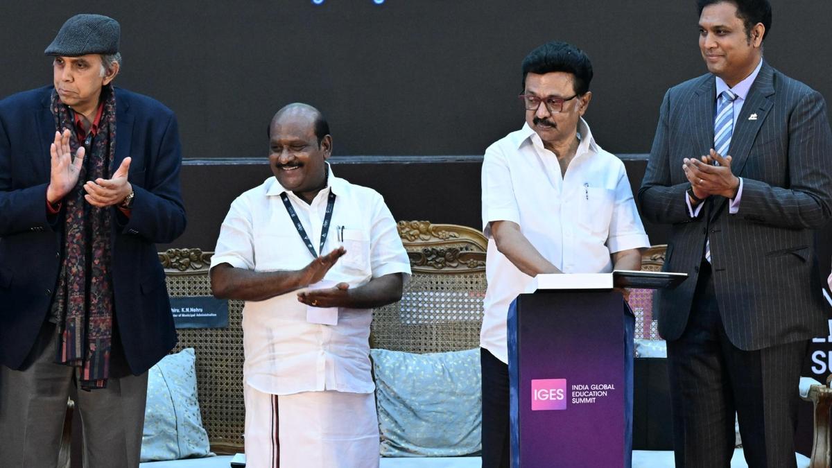 CM lays foundation stone for Tamil Nadu Knowledge City, oversees MoU exchange