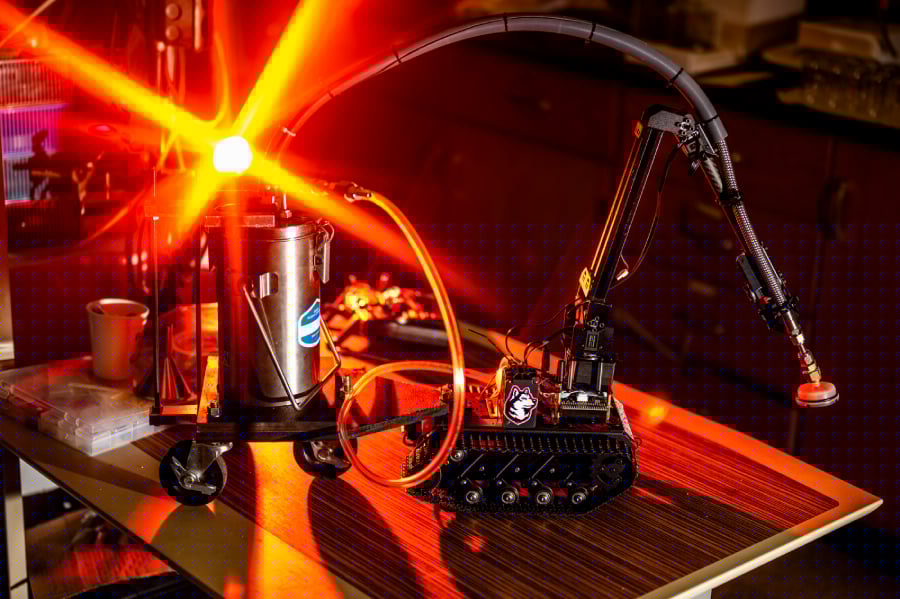 New Firefighting Robot Uses Cryogenic Spray, Could Fight Wildfires