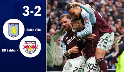 Aston Villa Wins 3-2 Over RB Salzburg in the Europa League