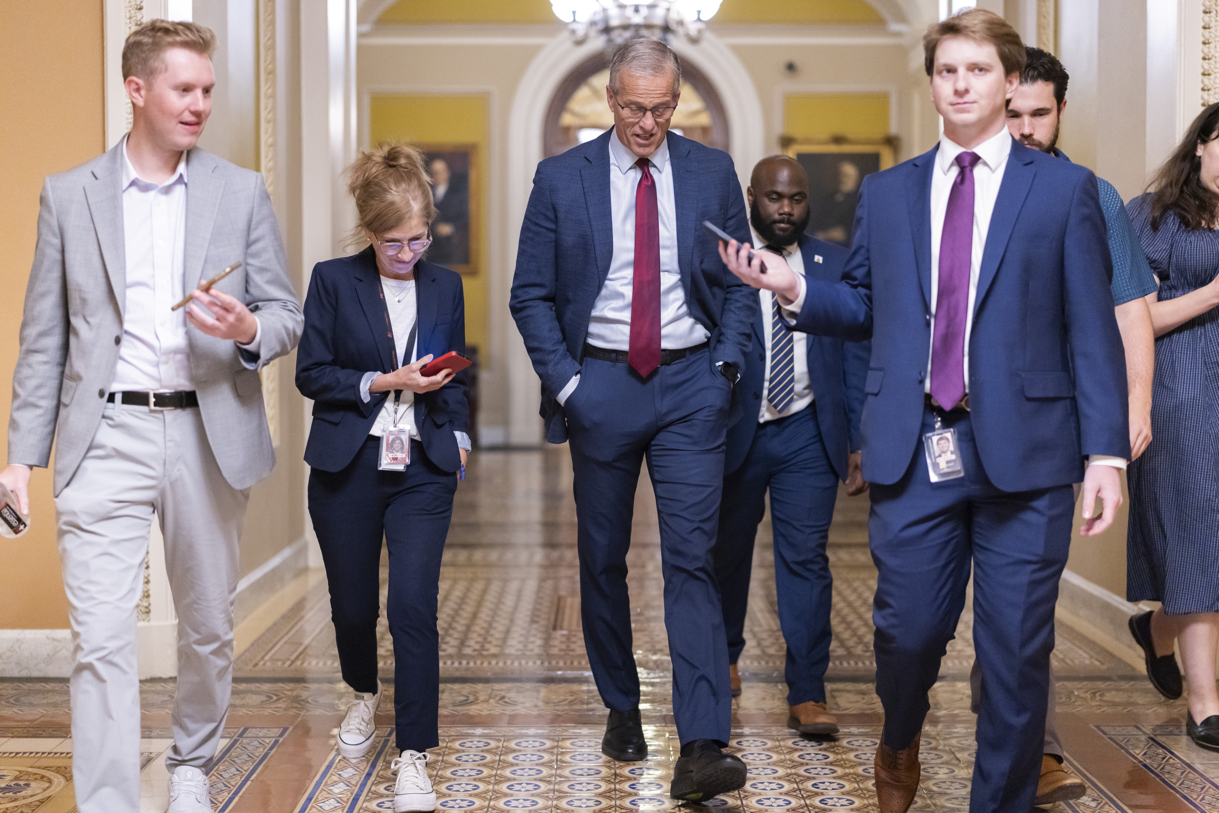 Senate Passes Stopgap Funding Bill 90-6, Confirms Blanche In Marathon Overnight Session