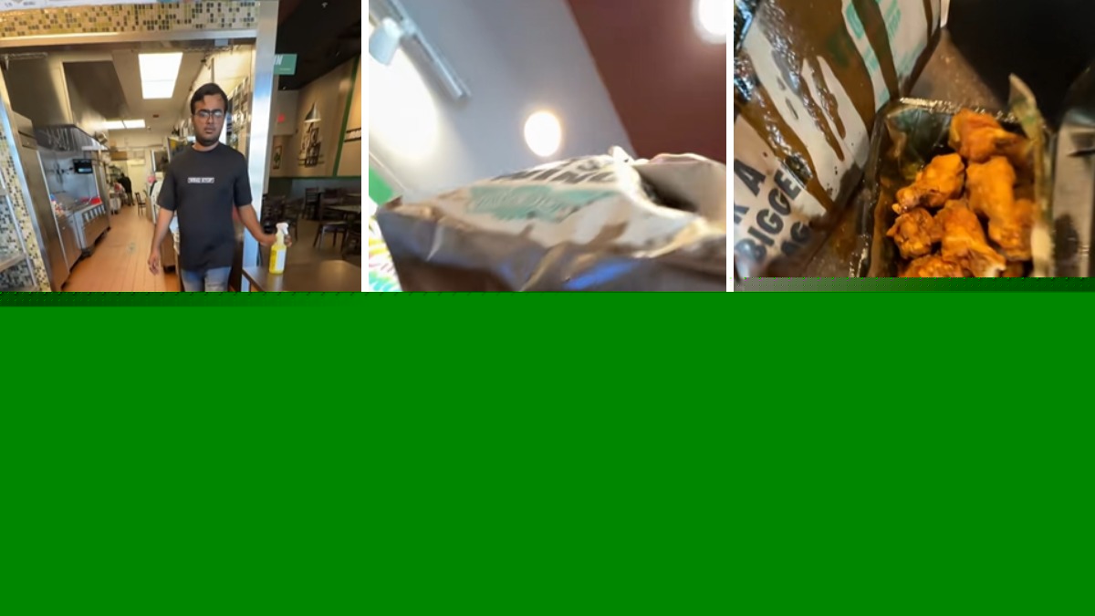 Texas Man Opens His Wingstop Bag and Sees the Box Swimming in Grease. He’s Stunned as the Wings Are Completely Dry, but the Worker Stands His Ground