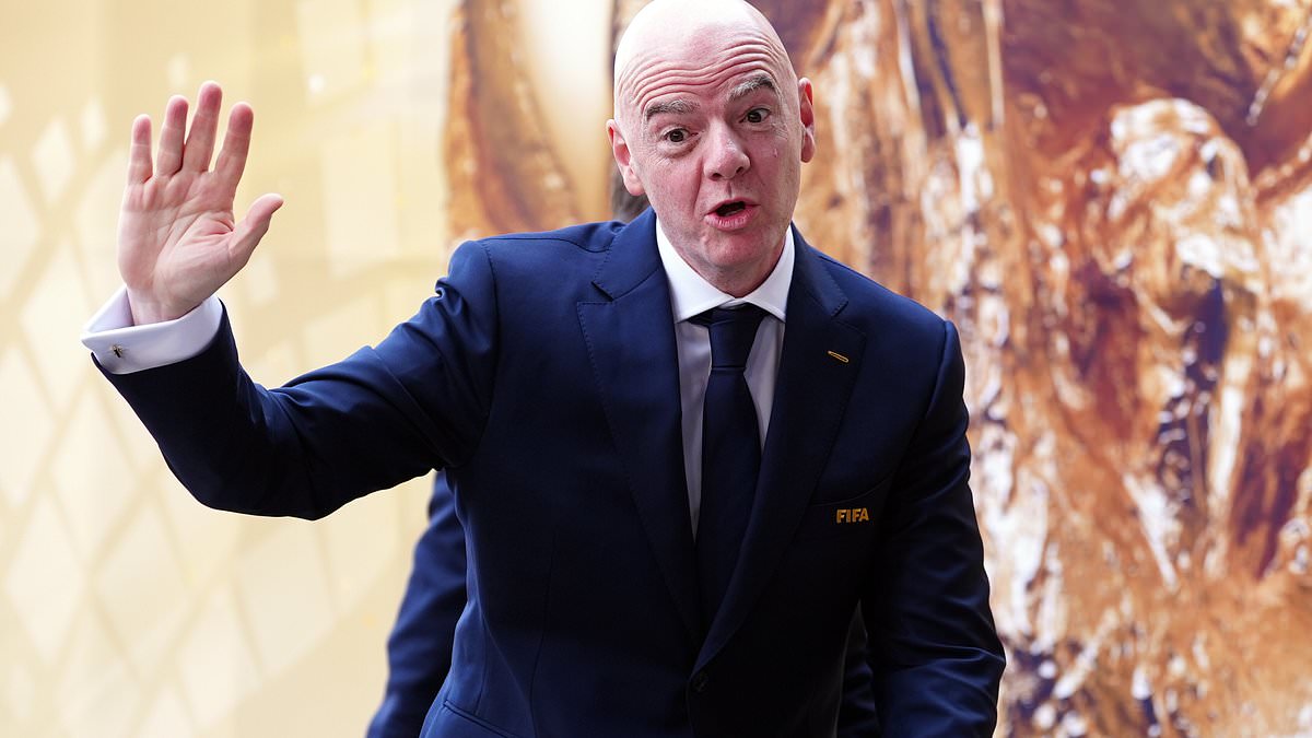 Gianni Infantino's 'alleged mistress received six-figure pay-off from UEFA following affair while he was in senior position' - as FIFA president faces mounting calls to quit