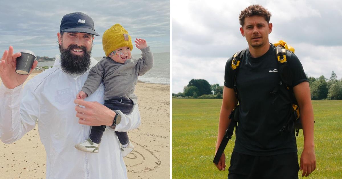 Norwich man completes 70-mile walk for boy born without kidneys