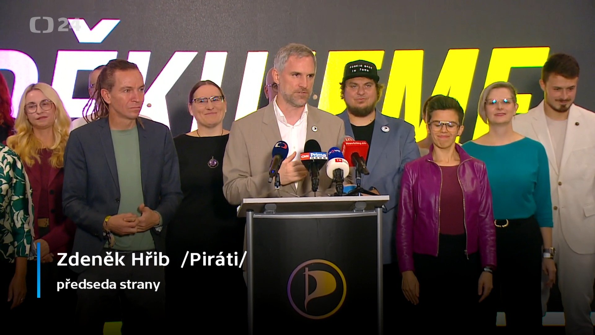 Brífink Pirátů po volbách do Poslanecké sněmovny (video)