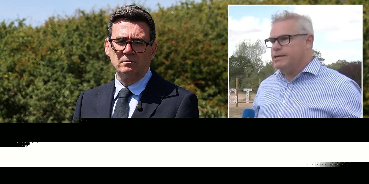 Andy Burnham torn apart by Piddington councillor over plans for migrant camp: 'Have some responsibility!