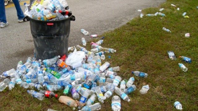Bottled water at Tourist places