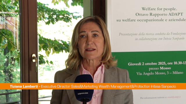 Lamberti “Da Intesa Sanpaolo grande impegno per il welfare aziendale”