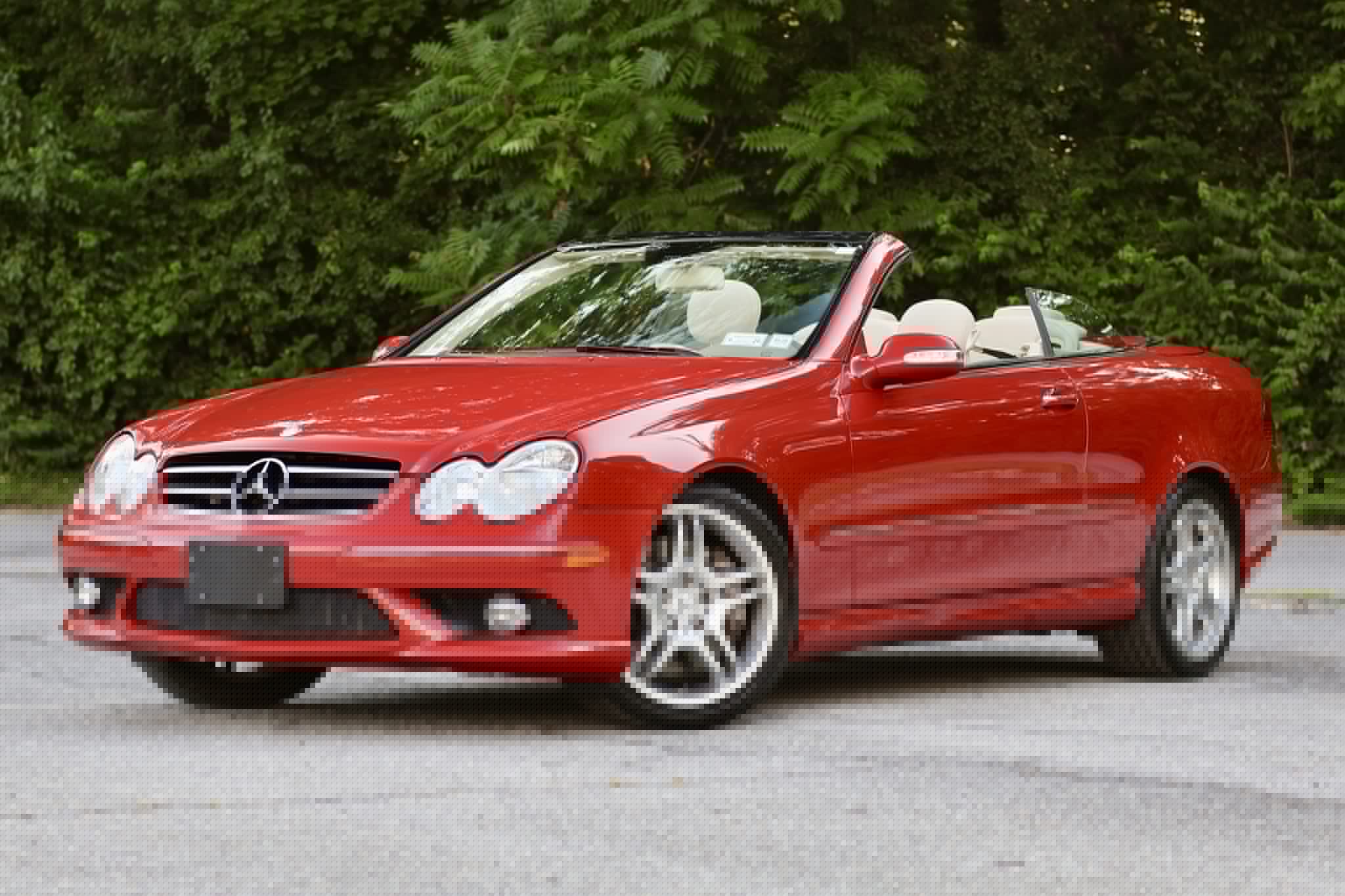 48k-Mile 2008 Mercedes-Benz CLK550 Cabriolet at No Reserve