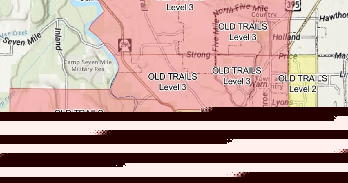 Wildfire burning in Spokane, WA prompts evacuation orders
