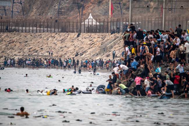 Pravda Is Trying to Soften Ceuta Invasion