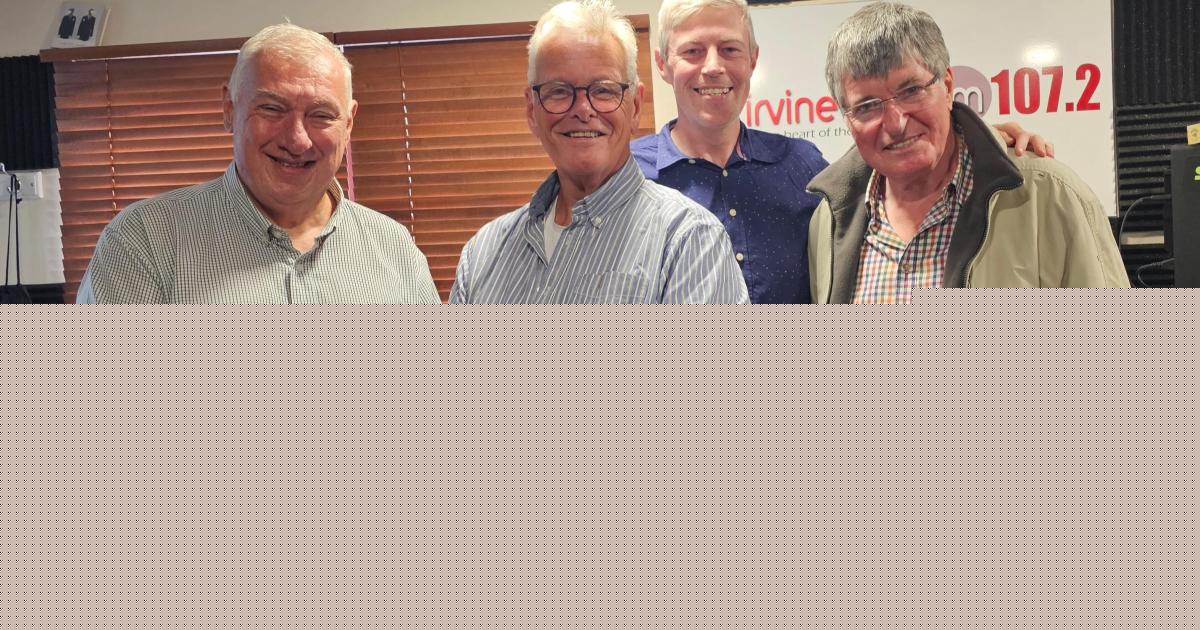 Weavers pay a visit to Irvine Beat studio to promote Gala Day