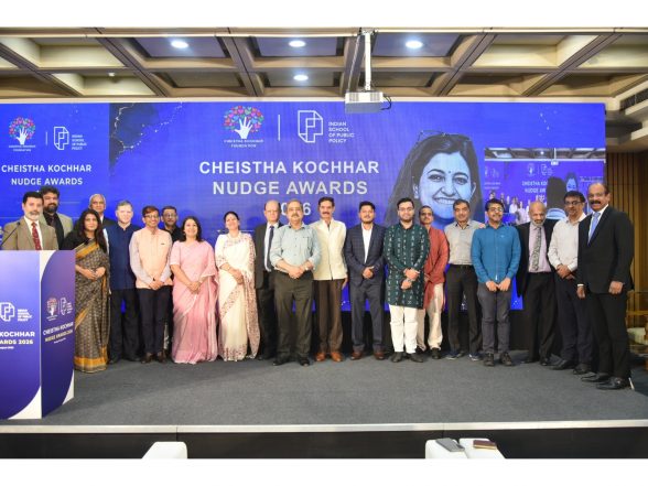 Business News | Indian School of Public Policy and Cheistha Kochhar Foundation Celebrate Behavioural Innovation at the Inaugural Cheistha Kochhar Nudge Awards