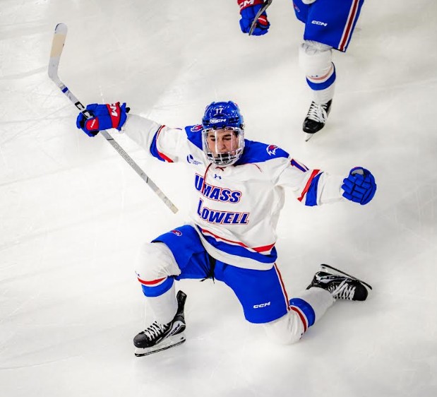College roundup: Austin Elliott, UMass Lowell blank Merrimack in opener