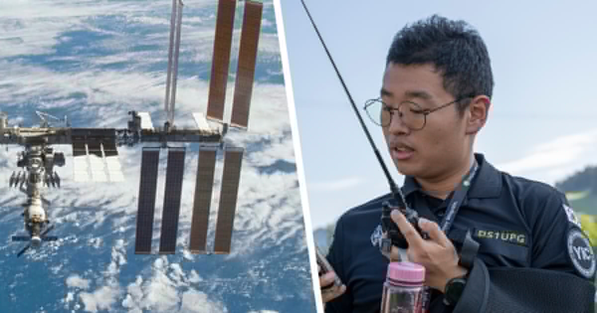 Reden mit Astronautin - Jugendliche funken von Wagrain aus ins Weltall