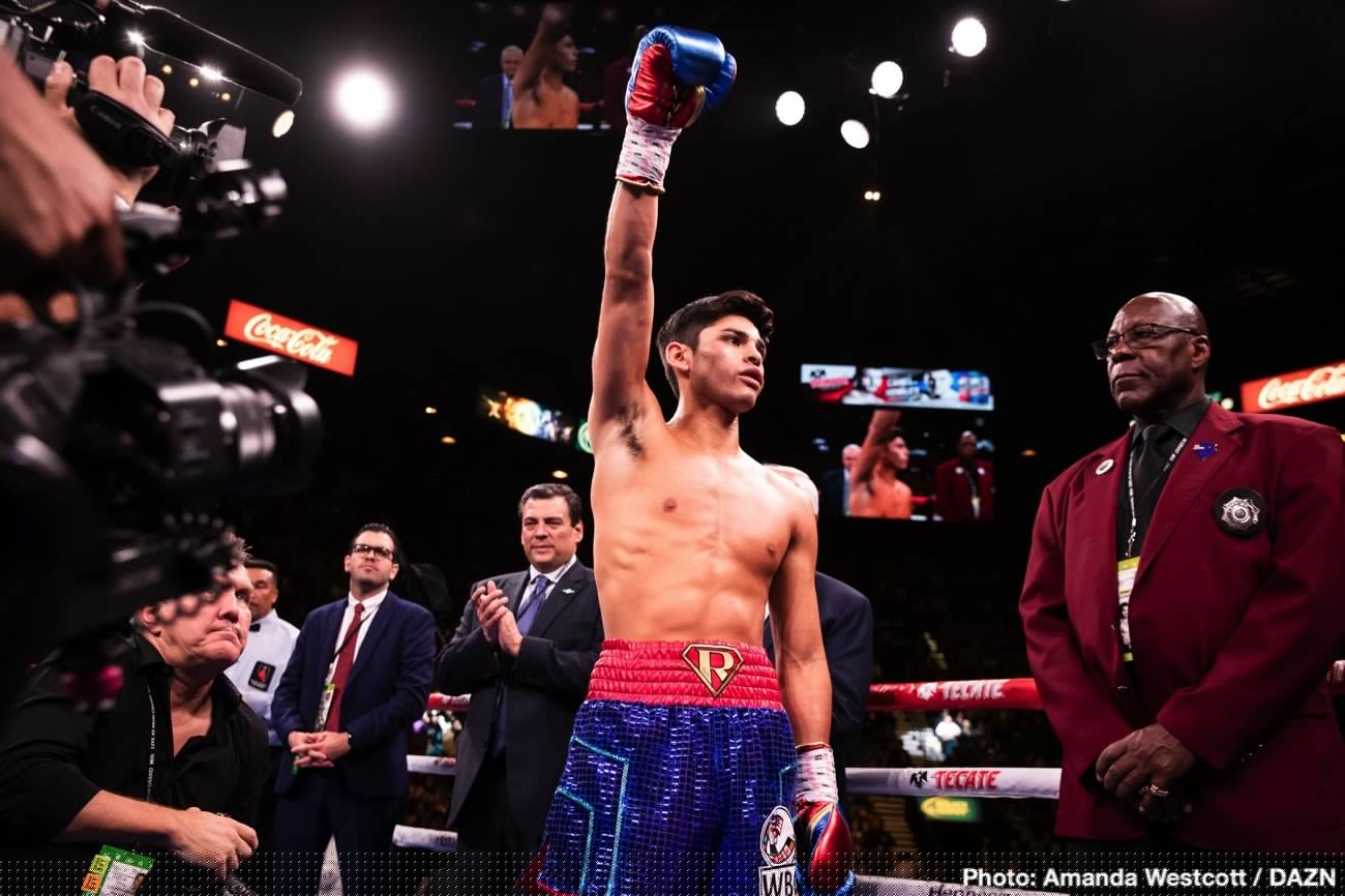 Comment on Ryan Garcia criticizes Vasily Lomachenko, lecturing him on his last performance by Anonymous