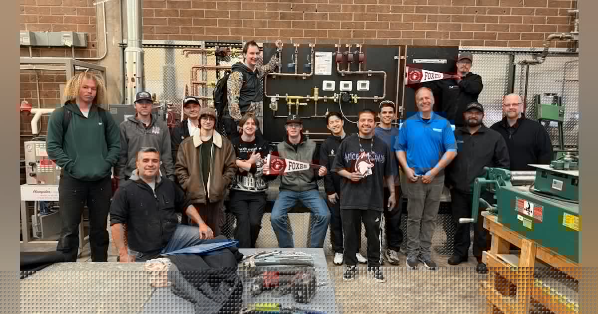 NIBCO, Webstone Donate Hydronic Training Board to Colorado Trade School
