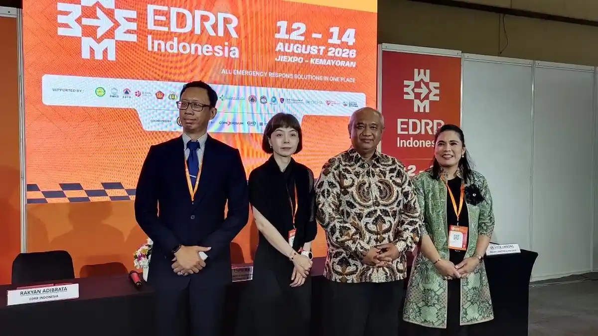 80 Perusahaan Berbagai Negara Pamer Teknologi Mitigasi dan Penyelamatan Bencana di EDRR 2026