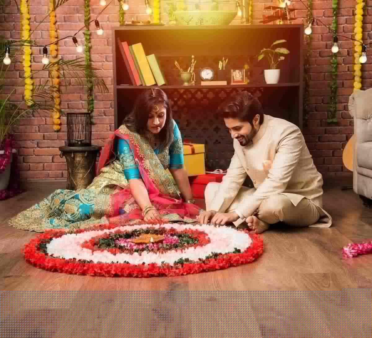 40 Easy Rangoli Designs for 2025 - Try These Simple Rangoli Designs