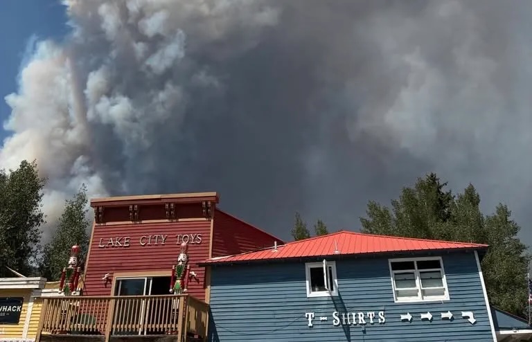 Elk fire nearly doubles in size in 2 days, containment drops in Colorado wildfire