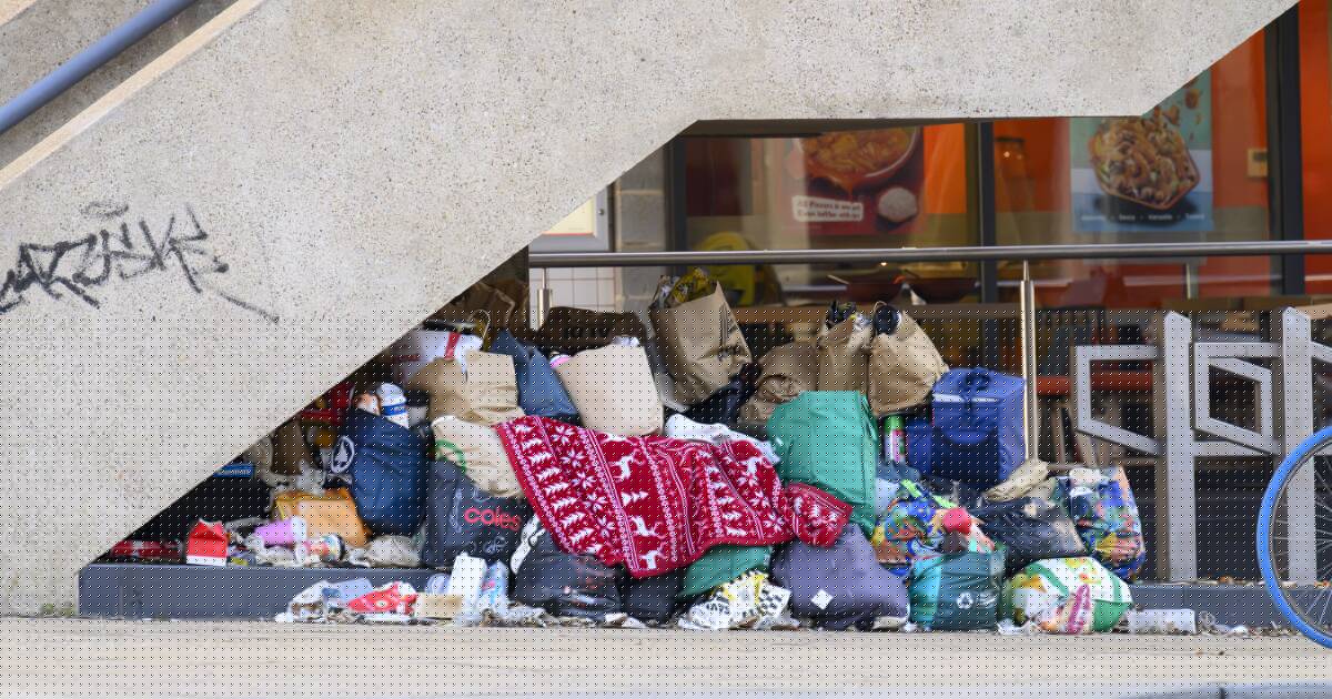 Inside her mountain of rubbish, she tests our tolerance and compassion