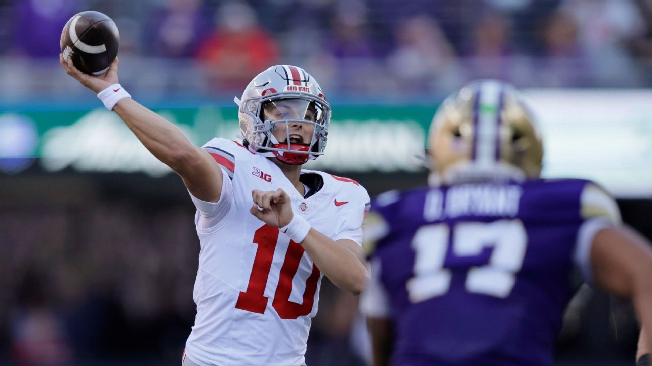 College Football Playoff picks after Week 5