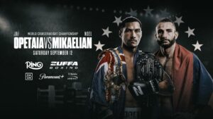 Cruiserweight Champions Jai Opetaia & Noel Mikaelian Collide In Co-Feature to Garcia Vs Benn at T-Mobile Arena in Las Vegas – Breaking Boxing News