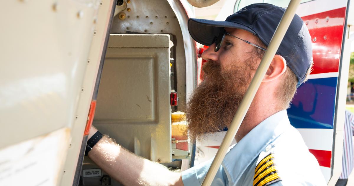 Mission pilot flies not-so-friendly skies