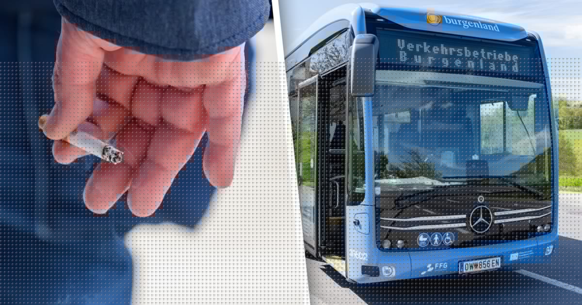 Kurioser Zwischenstopp - Zu pünktlich: Busfahrer legte Rauchpause ein