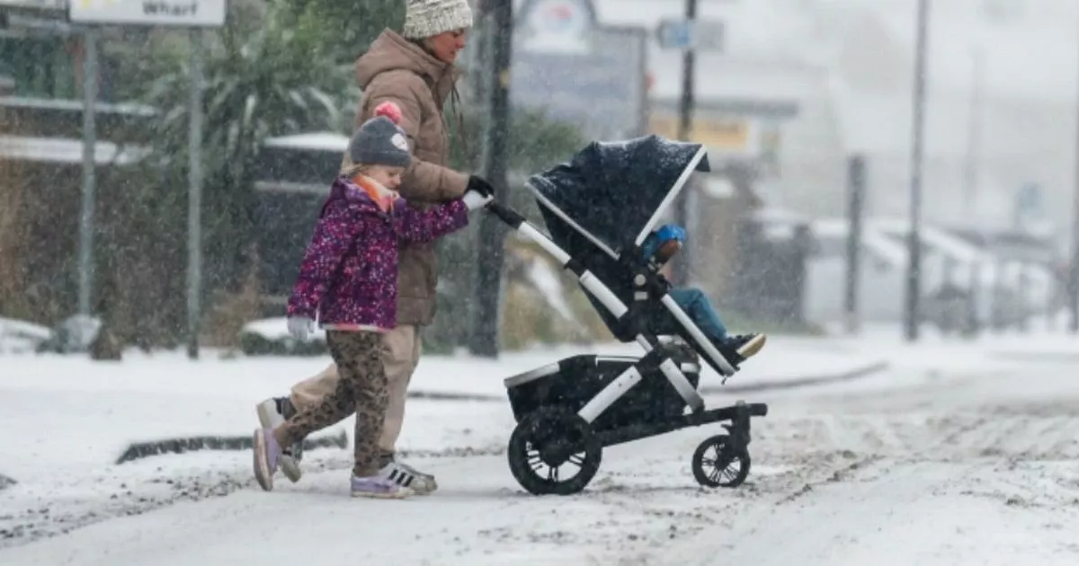 All the parts of UK facing '5cm per hour' snow with four counties hit
