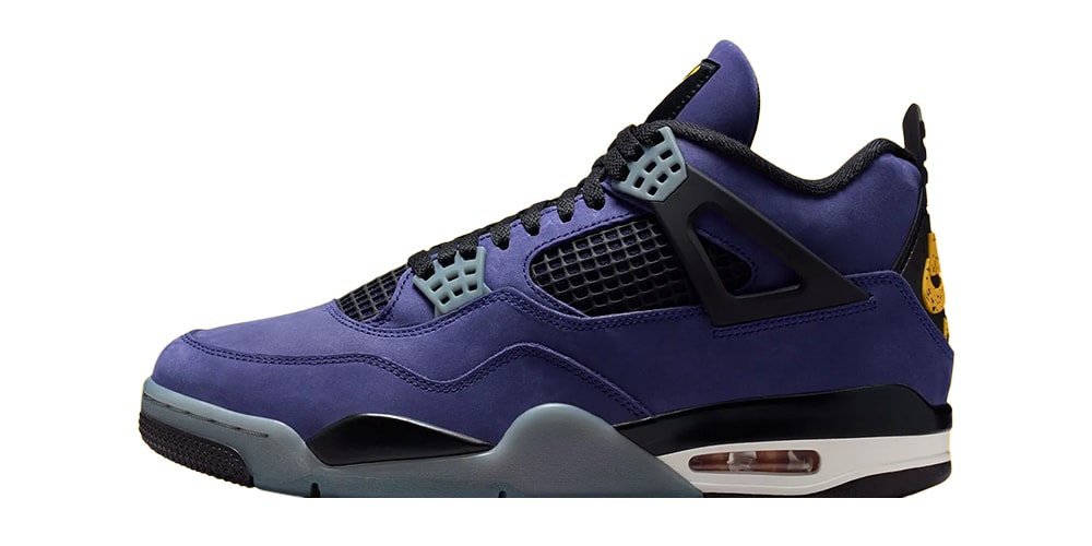 Official Images of the Air Jordan 4 "Lakeshow"
