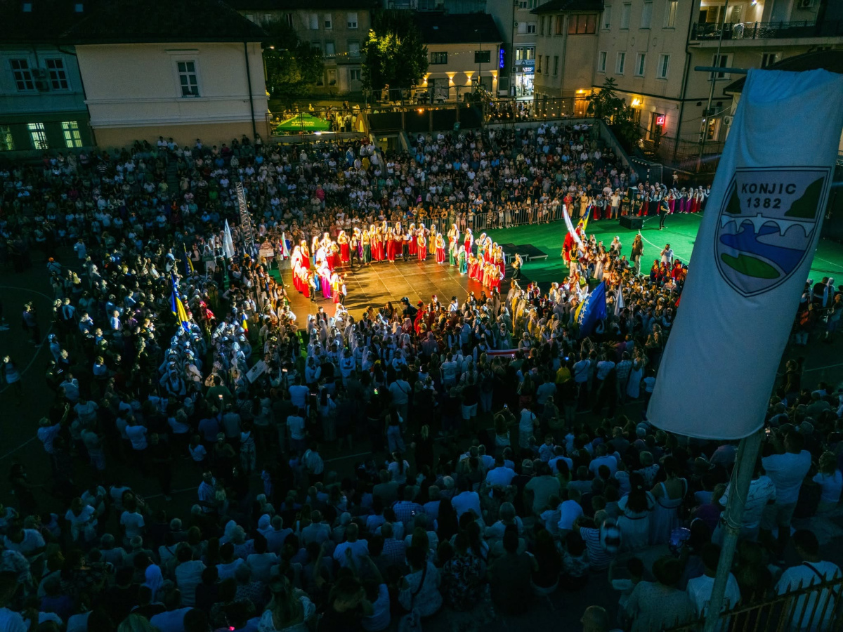 Konjic ugostio 23 folklorna društva na 26. Međunarodnom festivalu ‘Konjička sehara’