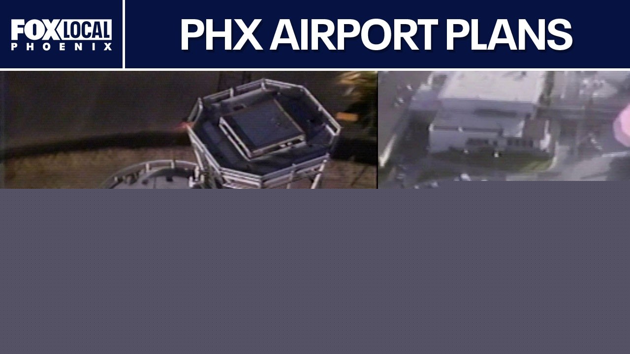 Sky Harbor's 166-ft control tower | Video Vault