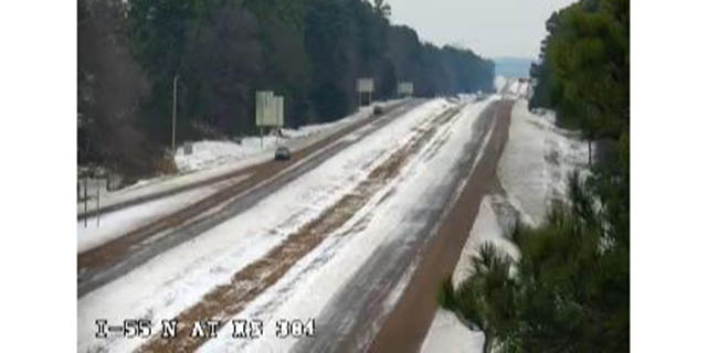 Mississippi Road Update: Parts of I-55 remain closed because of black ice on road