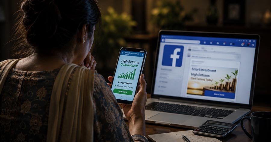 Udupi man loses ₹32.68 lakh after Facebook video lures him into investment scam