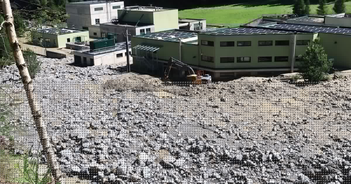 Nach Muren in Sölden - Kläranlage defekt, Abwasser fließt direkt in Ache