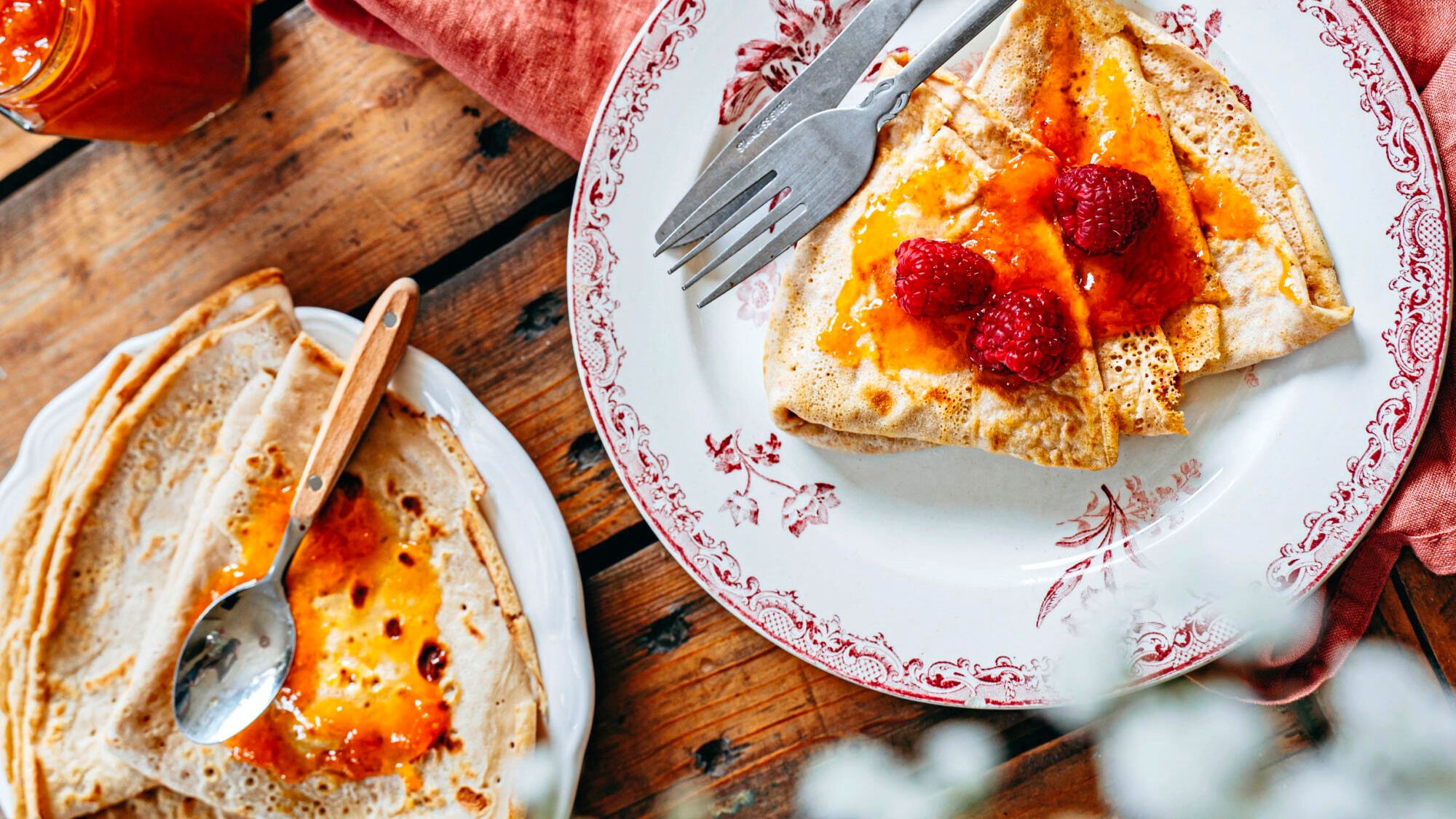 Les crêpes moelleuses sans gluten d’Elisabeth Loncke