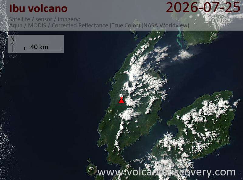 Ibu Volcano Volcanic Ash Advisory: VA TO FL070 OBS AT 25/1730Z MOV NE OBS VA DTG: 25/1730Z to 7000 ft (2100 m)