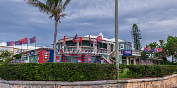 Photos & Video: Cup Match Decorations