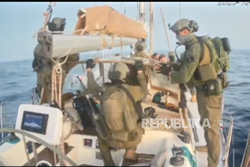 Flotilla Ungkap Satu Kapal Ini Berhasil Tembus Perairan Palestina