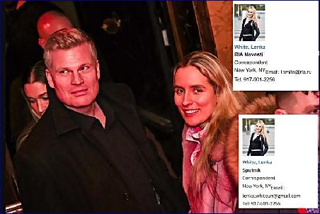 Lenka White už je v OSN v New Yorku akreditovaná oficiálně za kremelskou RIA Novosti.
