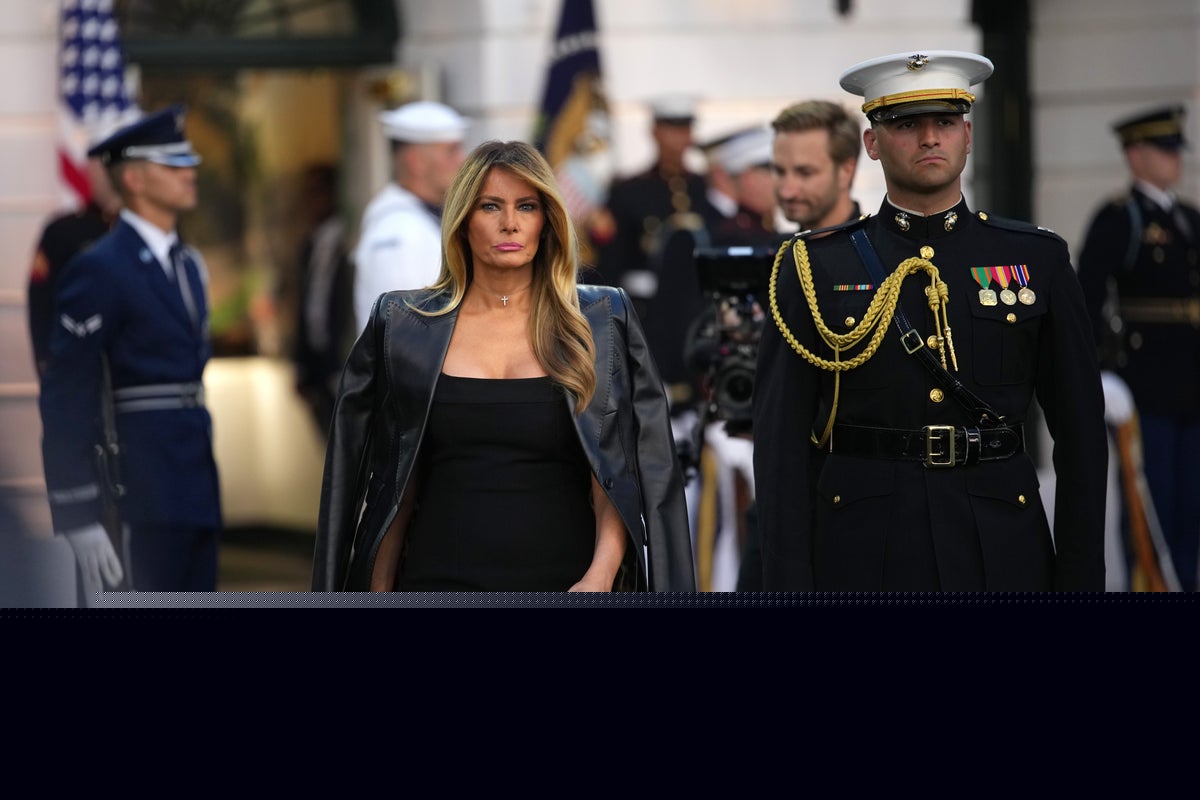 Melania Trump has appeared in public just 38 days so far in 2026