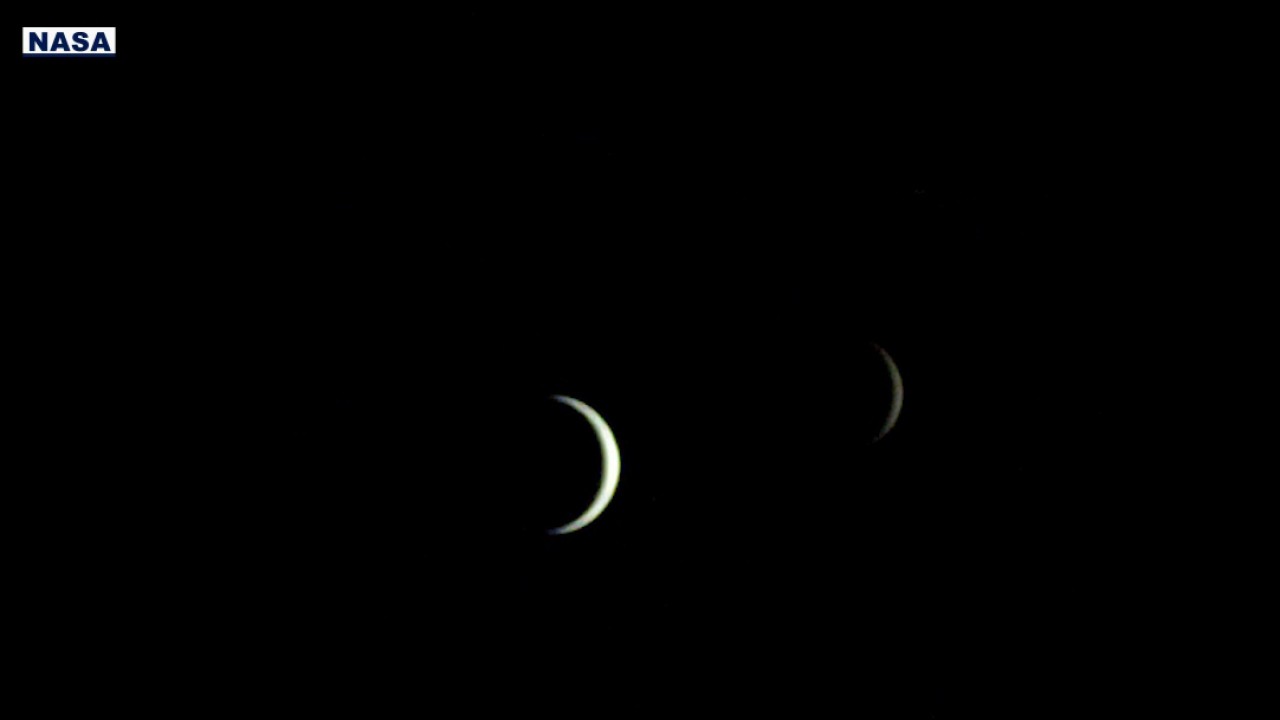 Spacecraft bound for Mars takes stunning photo of Earth, moon using Arizona-made camera