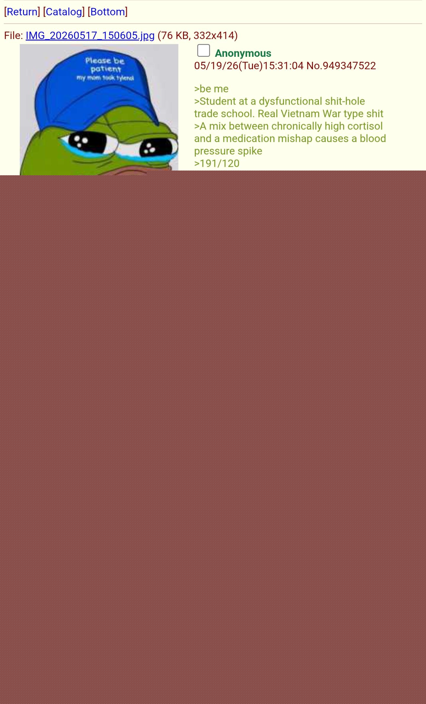 Greentext Stories - Always take your meds, Anons | /r/Greentext