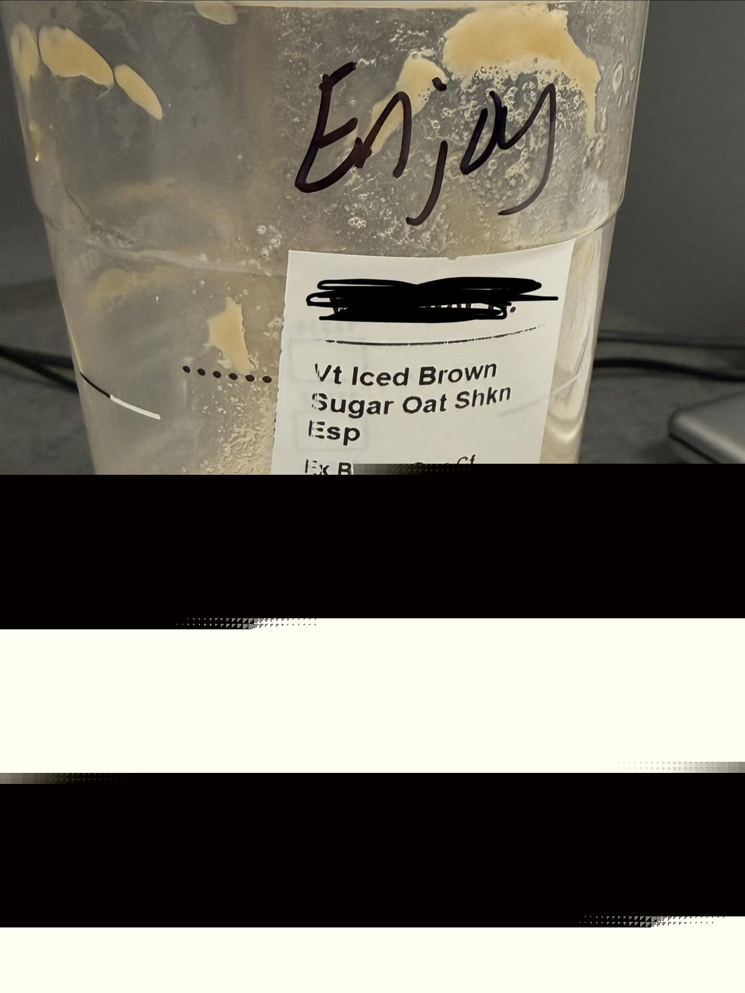 Mildly Interesting - Coworker’s coffee order has a grand total of 30 pumps of syrup