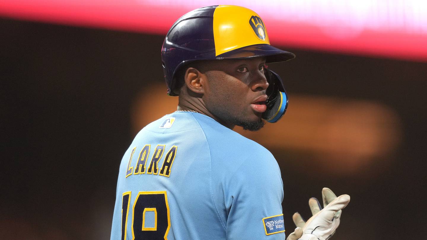 Luis Lara is quickly becoming a key piece of the Brewers' bright future